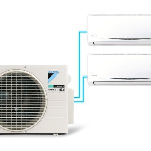 DAIKIN Combo 2 dàn lạnh Inverter Multi S - 1HP + 1.5HP: CTKC25RVMV+CTKC35RVMV/MKC50RVMV