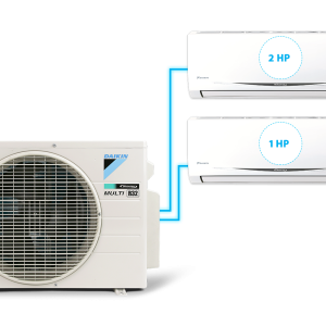 DAIKIN Combo 2 dàn lạnh Inverter Multi S - 2HP + 1HP: CTKC50SVMV+CTKC25RVMV/MKC70SVMV